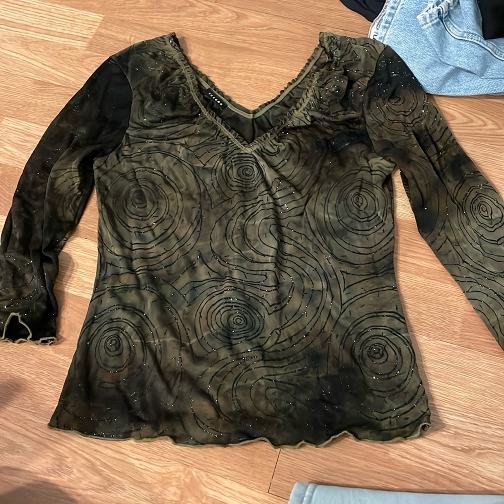 Sparkly vintage top